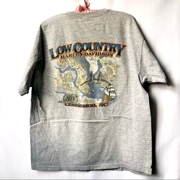 Vintage 2006 Harley Davidson Low County, SC tshirt - Picture 2 of 7